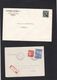 EXPORTATION : LOT De 6 Lettres :  Annulation Croix De ST Andre  , Recommandé , Angleterre ... - 1948 Exportation