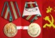 URSS CCCP MEDAGLIA MILITARE RUSSA DELL'ESERCITO SOVIETICO RUSSIA 1943 MARINA MILITARY RUSSIAN MEDAL BOUCLE MILITAIRE KGB - Rusland