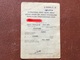 LAISSEZ-PASSER DES FORCES D’OCCUPATION  OCCUPATION FORCE TRAVEL PERMIT  Vienne AUTRICHE  Annee 1953 - Documents