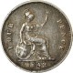Monnaie, Grande-Bretagne, Victoria, 4 Pence, Groat, 1843, TTB, Argent, KM:731.1 - G. 4 Pence/ Groat