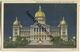 Iowa - Des Moines - State Capitol Building By Night - Des Moines