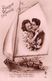 Barque D'Amour Mon Rêve - Voile - Bateau - Roses - Couple - Vers Le Rivage Du Bonheur - Couples