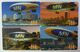 SOUTH AFRICA - MTN - Zeppelin - Golden Mile, Table Mtn, Strydom Tower & Union Buildings - Set Of 4 - Used - Afrique Du Sud