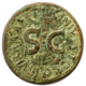 Roman Empire - Augustus - P LICINIVS STOLO III VIR AAA FF Um SC - XF! - Sesterz (#651) - The Julio-Claudians (27 BC To 69 AD)