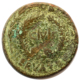 Roman Empire - Augustus - P LICINIVS STOLO III VIR AAA FF Um SC - XF! - Sesterz (#651) - The Julio-Claudians (27 BC To 69 AD)