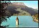 Reschensee Mit Ortlergruppe Vinschgau Turm Des Versunkenen Graun Lago Di Resia South Tyrol Italy The Bell Tower - Nauders