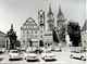#20  Trabant Retro Cars, St. Aegidien Church And Hall Town Of  Oschatz - Saxony, GERMANY - Big Size Postcard 1970's - Oschatz