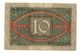 1920  GERMANIA REPUBBLICA DI WEIMAR BANCONOTE TEDESCA 10 ZEHN MARK GERMANY BANKNOT BILLET DE BANQUE ALLEMAND - 10 Mark