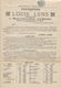 1899 1c IMPRIMÉ - PÉPINIÈRES De LOUIS LENS - LISTE PRIX - Kinderkamer - Plantes Arbustes Conifères - 4 Pages - Roller Precancels 1900-09