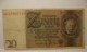 1929  GERMANIA REPUBBLICA DI WEIMAR BANCONOTE TEDESCA 20   MARK GERMANY BANKNOT BILLET DE BANQUE ALLEMAND - 20 Mark