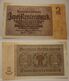 1937 GERMANIA TERZO REICH THIRD REICH BANCONOTE TEDESCA 2 MARK GERMANY BANKNOT BILLET DE BANQUE ALLEMAND TROISIÈME REIC - 5 Reichsmark