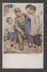 JAPAN WWII Military Japanese Soldier Chinese Children Picture Postcard NORTH CHINA WW2 MANCHURIA CHINE JAPON GIAPPONE - 1941-45 Chine Du Nord