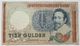 BILLET PAYS-BAS - P.85 - 10 GULDEN - 23/03/1953 - PORTRAIT DE H. DE GROOT - GLAIVE ET BALANCE - 10 Florín Holandés (gulden)