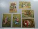 Lot De 109 Chromos : Angelots,personnages En Costume, Pierrot, Arlequin, Enfants, Science, Plantes, Etc - Autres & Non Classés