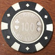 ÉTATS-UNIS USA NEVADA LAS VEGAS POKER $100 JETON TOKENS COINS - Casino