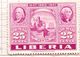 PIA  - LIBERIA : 1947 - Francobolli Di Posta Aerea - Centenario Dei Francobolli Degli Stati Uniti - (Yv P.A. 50-52 ) - Liberia