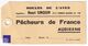Rare étiquette Ancienne Sac De Moules L'Aven Henri Sinquin Pont-Aven - Pêcheurs De France Audierne - Moule Pêche A40-19 - Collections
