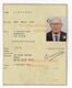 1989 SIMONNET RENE NE 1913 A MONTSOULT VAL D OISE HABITANT ALLEE ANDRE BONDY - CARTE IDENTITE - Documents Historiques