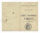 1959 ANTHONIOZ MARCEL NE 1901 LES GUETS HAUTE SAVOIE HABITANT RUE MARGUERIN PARIS 14 - CARTE IDENTITE - Documents Historiques