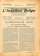 Almanach De L'aviation Belge Et De La Protection Aérienne 1936 - 1901-1940