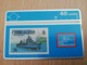 GIBRALTAR  LANDYS & GYR  40 UNITS MINT USS GLEAVES,STAMP ON CARD   **2991 ** - Gibraltar