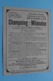 CHAMPOING De La MILANAISE Lotion Idéale Des Familles ( Publi ) Lith. M. ARTS / Félix MOULARD - N° 4 ( Voir Photo ) ! - Pubblicitari