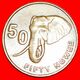 · ELEPHANT (2012-2017): ZAMBIA ★ 50 NGWEE 2012! LOW START ★ NO RESERVE! - Sambia