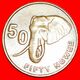 · ELEPHANT (2012-2017): ZAMBIA ★ 50 NGWEE 2012! LOW START ★ NO RESERVE! - Zambia