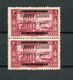 !!! LIBAN, PAIRE DU N°100 ET 100c VARIETE SANS R A REPUBLIQUE NEUVE ** - Unused Stamps