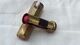 Antique Argentine Lipstick Rouge Bronze Holster  #16 - Produits De Beauté