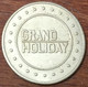 ESPAGNE IBERO CRUCERS GRAND HOLIDAY JETON EN MÉTAL CHIP COIN GAMING TOKENS COMPAGNIE FERMÉE CLOSED - Casino