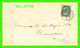 CANADA - ENTIERS POSTAUX 1899 - FROM ST JOHN, NB - VICTORIA STAMP ONE CENT -- - Other & Unclassified
