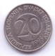 SLOVENIA 2004: 20 Tolarjev, KM 51 - Slovenia