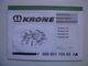 Manuel KRONE Materiel Agricole SWADRO 35 Ersatzteile Spare Parts Pieces Detachee - Tractors