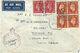 UK 1942 Indian FPO 17 Sidi Hanish Egypt Censor CS-C1 1014 & DHD/6 Cover To Salem India - Militaria