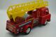 Delcampe - Vintage TIN TOY CAR : Mark YONE With BOX - Fire Engine Truck 1057 - 22cm - Japan - 1960's - Friction Powered - Collectors Et Insolites - Toutes Marques