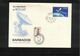 Barbados + Conseil D'Europe 1985 Space / Raumfahrt Intelsat  Anniversary Interesting Letter Limited Edition 250 Copies - Azië