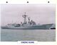 (25 X 19 Cm) (26-08-2020) - H - Photo And Info Sheet On Warship - Taiwan Navy - Chen Kung (1101) - Bateaux