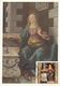 Carte Maximum  Peinture Sculpture Bulgarie 1980 Leonardo Da Vinci Leonard De Vinci - Storia Postale