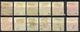 Suisse - 1882-1899 - Yt 63 - 64 - 65 - 66 - 67 - 67a - 67b - 68 - 68b - 69 - 70a - 70b - Oblitérés - Used Stamps