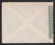 Turkey: Cover To USA, 1940s, 2 Stamps, Censored, Uncommon Blue Censor Label, World War 2, WW2 (traces Of Use) - Briefe U. Dokumente