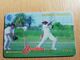 CAYMAN ISLANDS  CI $ 10,-  CAY-57A  CONTROL NR 57CCIA  RITCHIE RICHARDSON CRICKET       Fine Used Card  ** 3095** - Kaaimaneilanden