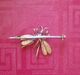 Spilla Vintage Con Farfalla Anticato 5,2 X 3,5 Cm (30) - Broches
