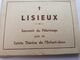 LISIEUX   CARNET POCHETTE  10 VUES PETIT FORMAT 9X7 - Lisieux