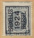 Brief Met Nr. 193 Voorafgestempeld Nr. 104A Met Reclame Voor Wijnen Radoux / Illustratie Fles Champagne Staat Zie Scan ! - Typos 1922-31 (Houyoux)