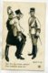 MILITARIA  Satirique  Officiers Allemands " Que Font Nos Troupes ? Elles Foutent Le Camp .." 1914  /D04-2017 - War 1914-18