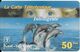 CARTE-PREPAYEE-KAST-TELECOM-50F-DAUPHINS-07/2000--R°V° Glacé-TBE    - - Delfines