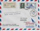 1952 - ALGERIE - ENVELOPPE RECO  Par AVION 1° LIAISON POSTALE AERIENNE AIR FRANCE De ALGER => TOUGGOURT - Poste Aérienne