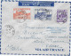 1947 - TUNISIE - ENVELOPPE Par AVION REPRISE De LIAISON POSTALE AERIENNE AIR FRANCE  De TUNIS => ROME (ITALIE) - Cartas & Documentos