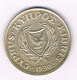 20 CENTS 1990  CYPRUS /6815/ - Cipro